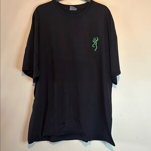 Browning Black and Green Short Sleeve Tee